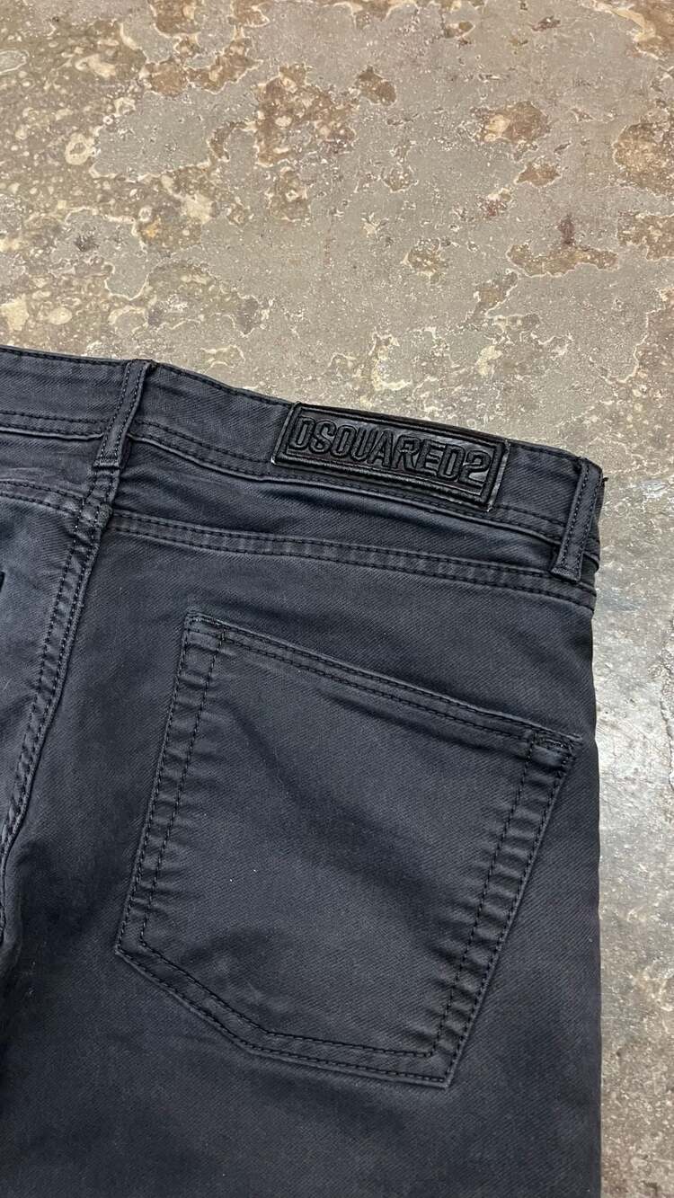 DSquared2 Authentic Denim Black Jeans - Picture 5 of 9